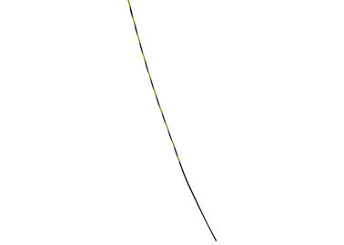 Smooth Surface Zebra Guidewire Blue And White